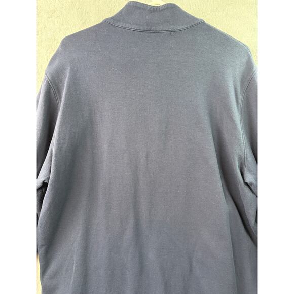 Zachary Prell Blue 1/4-Zip Luxury Pullover – Size L - Picture 4 of 6